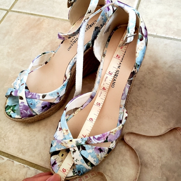 Christian Siriano Floral Wedges - Picture 5 of 8